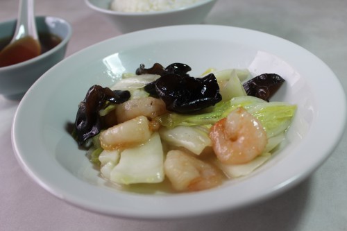 海鮮と白菜の塩炒め定食
