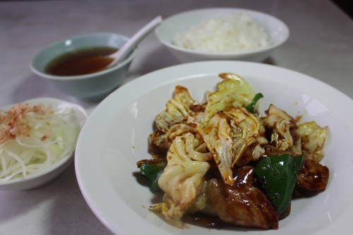 回鍋肉定食