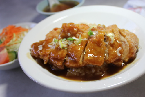 中華風鶏丼