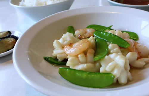 海鮮塩炒め定食