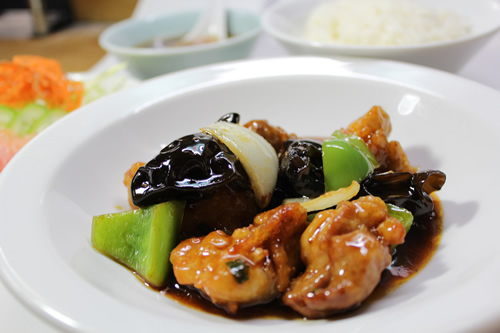 鶏の香味炒め定食